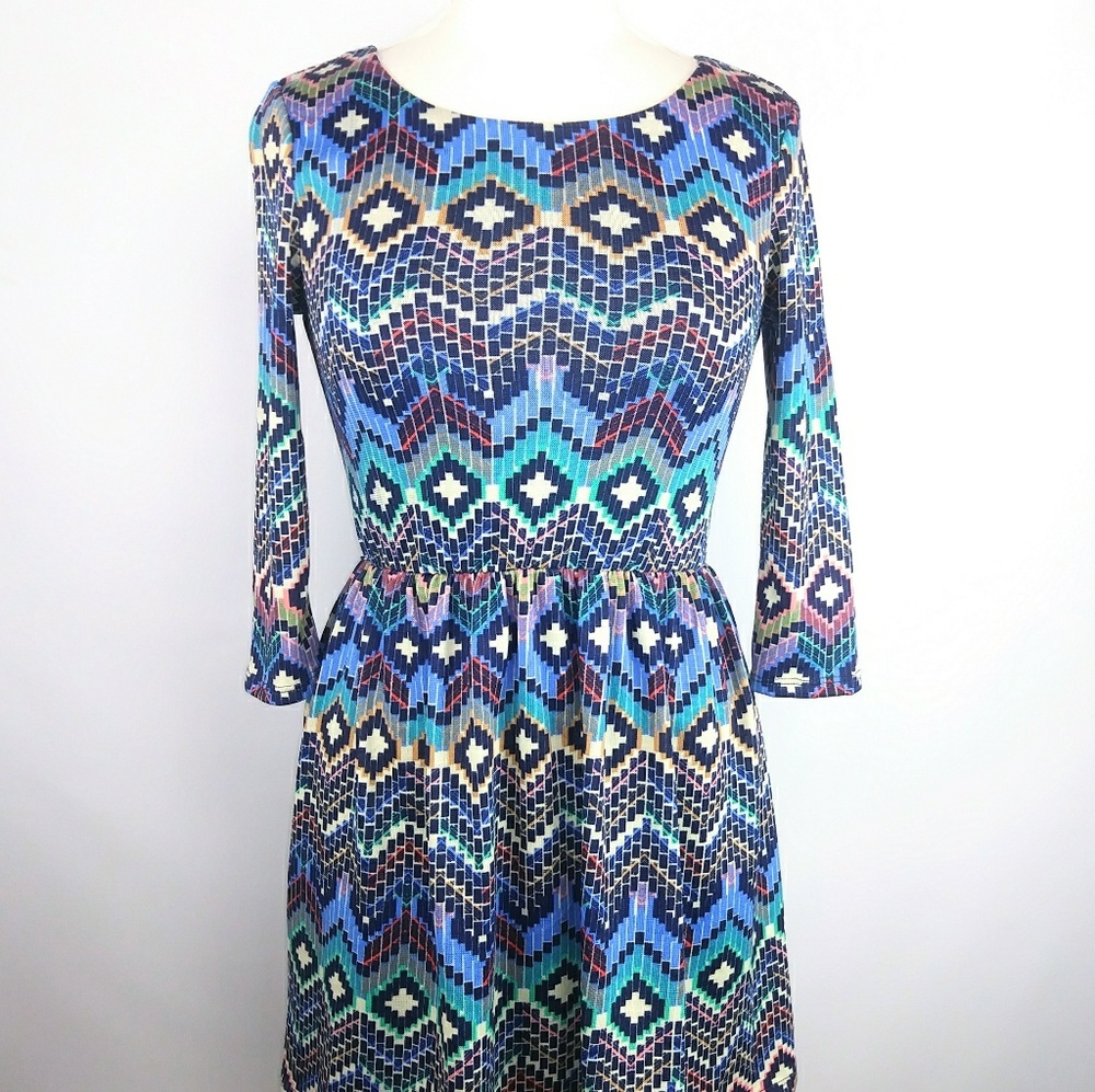 As You Wish Sheath longsleeve Dress.Small. O13